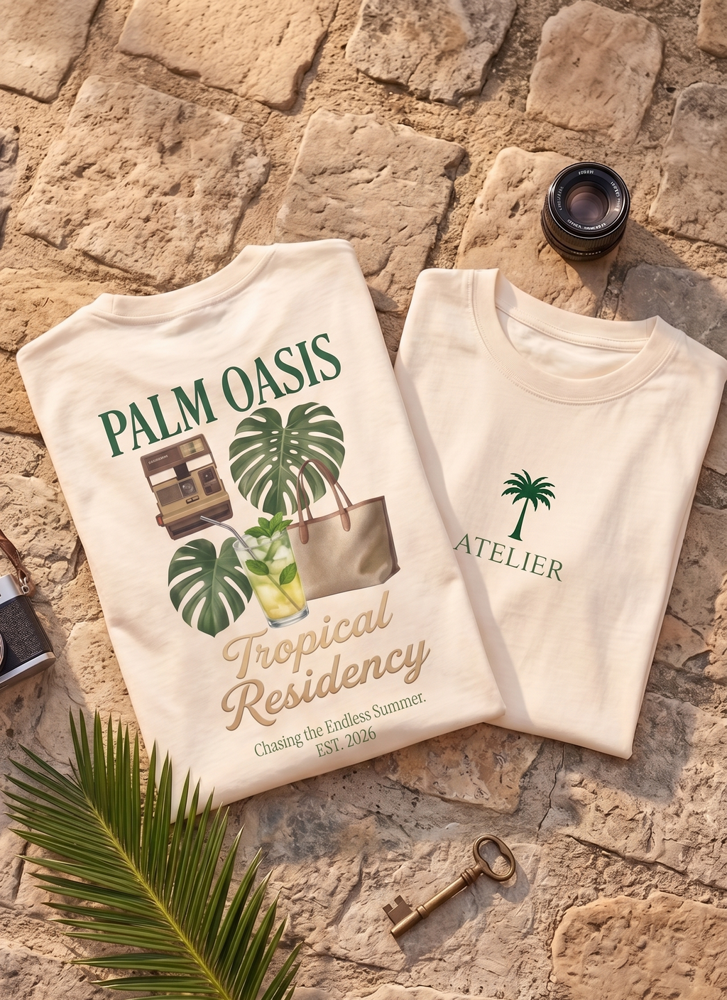 Sova - Palm Oasis Tropical Tee