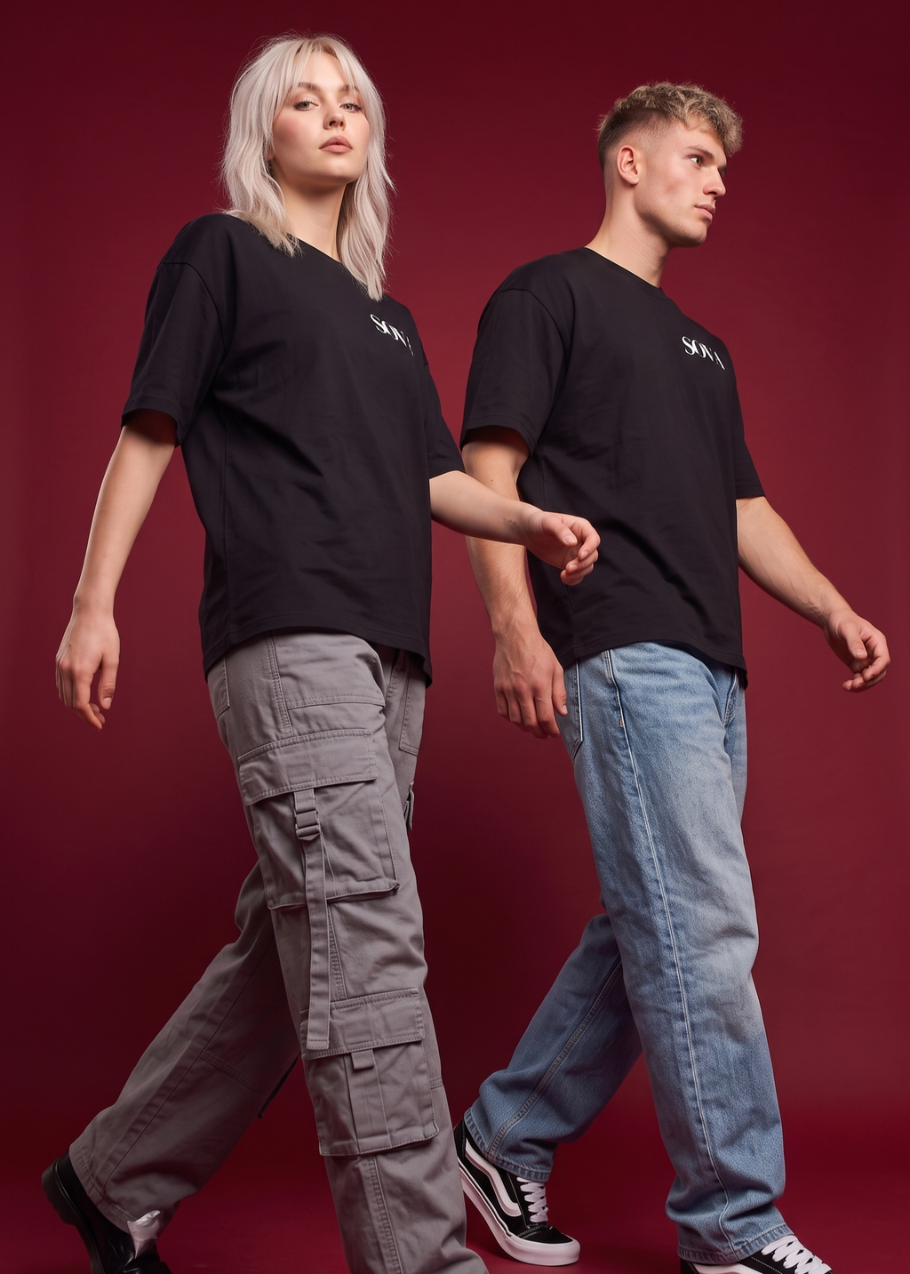 SOVA Premium Cotton Oversized Boxy Tee