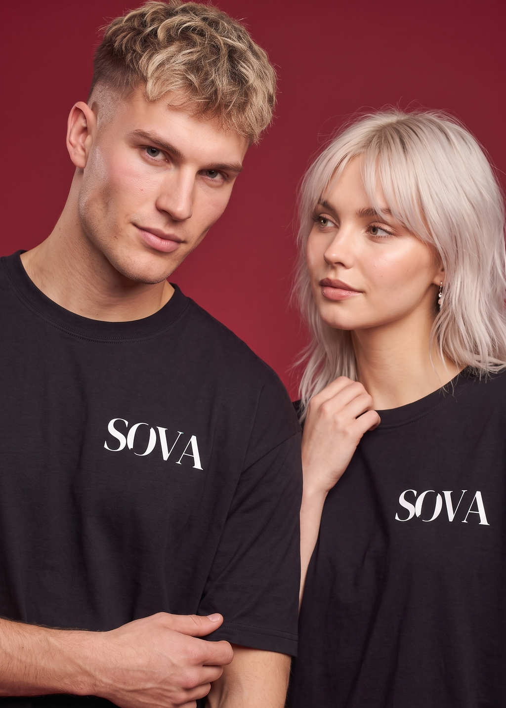 SOVA Premium Cotton Oversized Boxy Tee