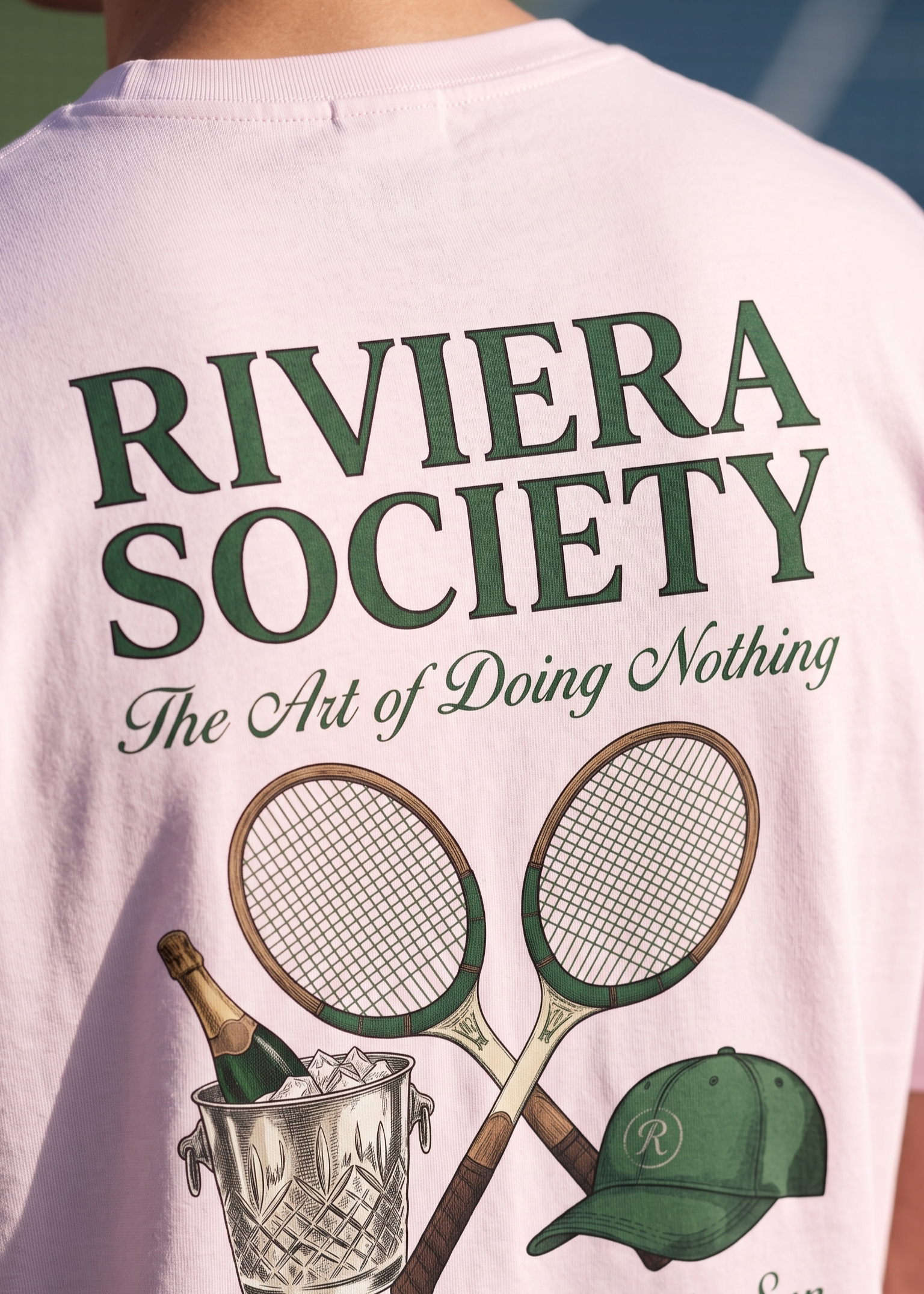 SOVA "RIVIERA SOCIETY" HEAVYWEIGHT UNISEX OVERSIZED TEE