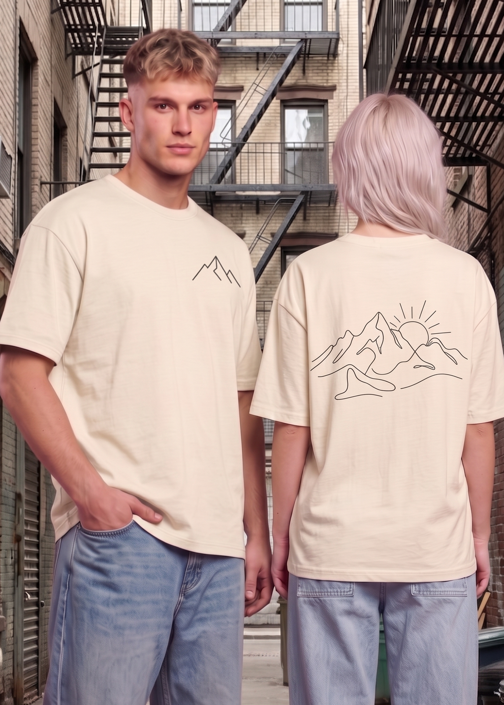 SOVA - The Horizon Line Oversized Heavyweight Tee