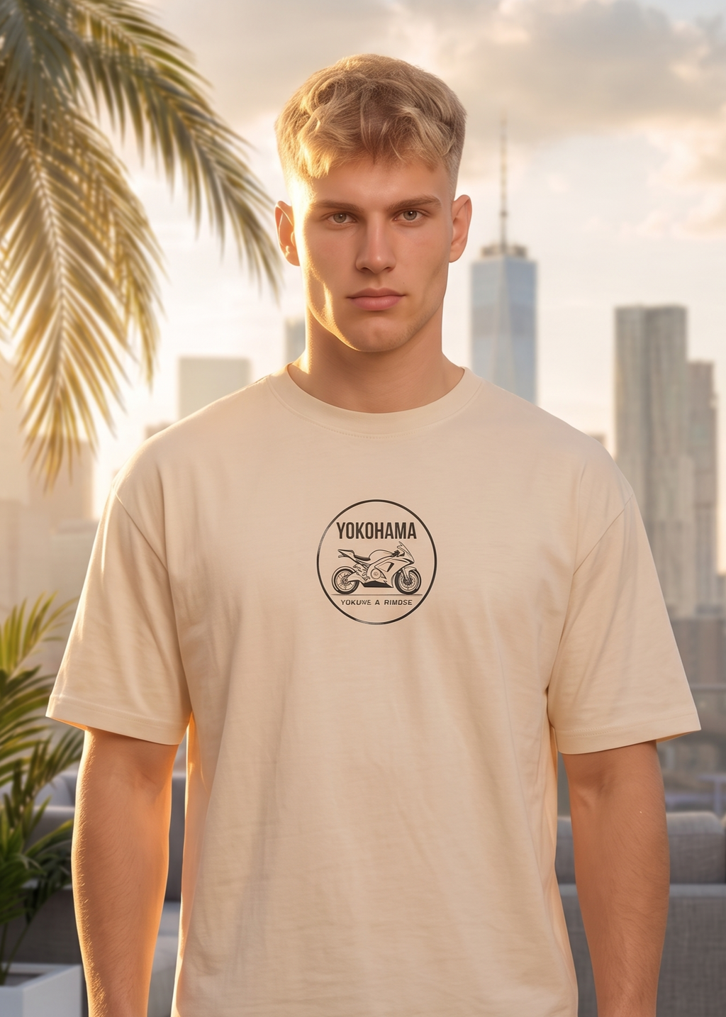 SOVA — 'Roadside' Minimal Graphic Boxy T-Shirt