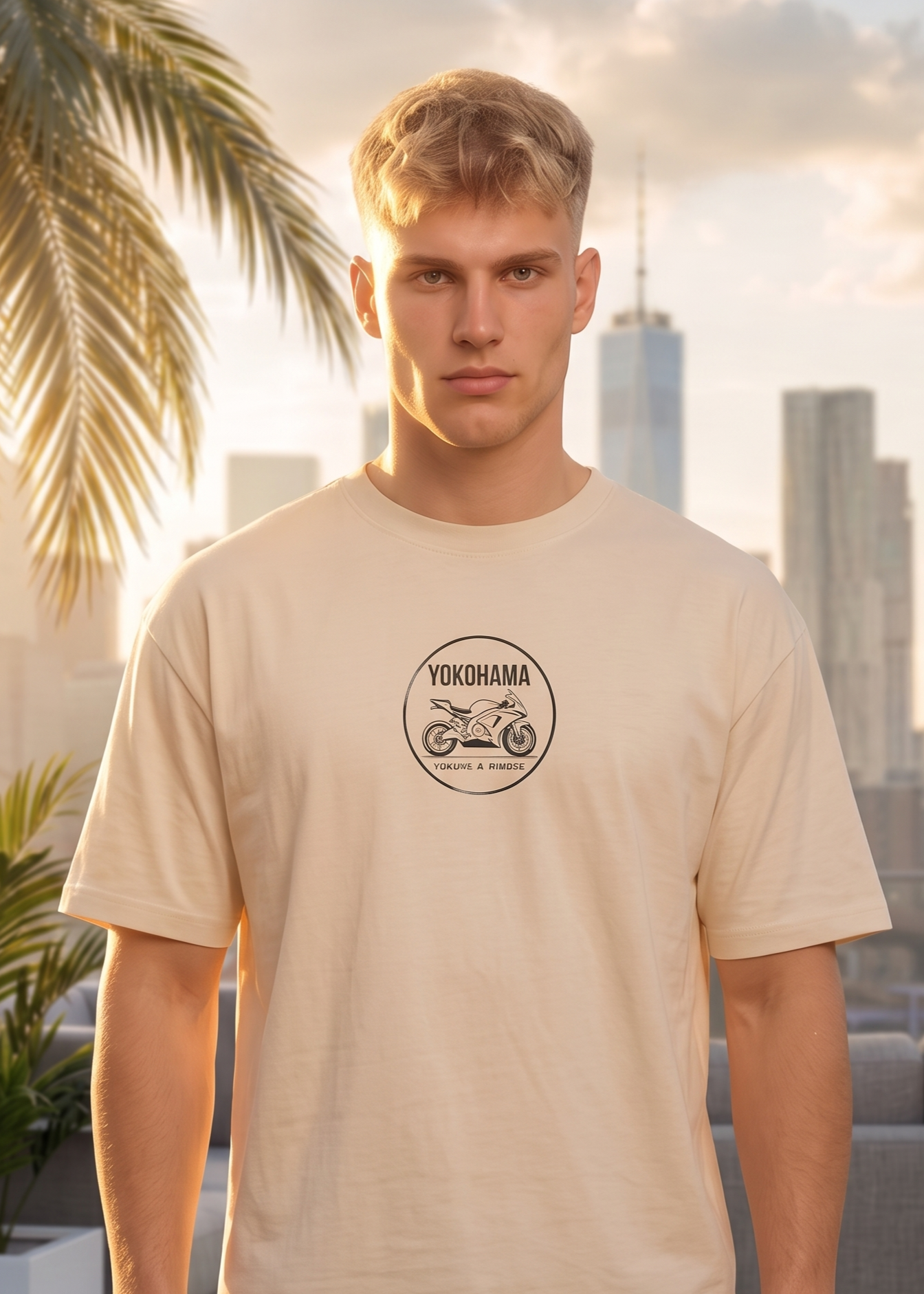 SOVA — 'Roadside' Minimal Graphic Boxy T-Shirt