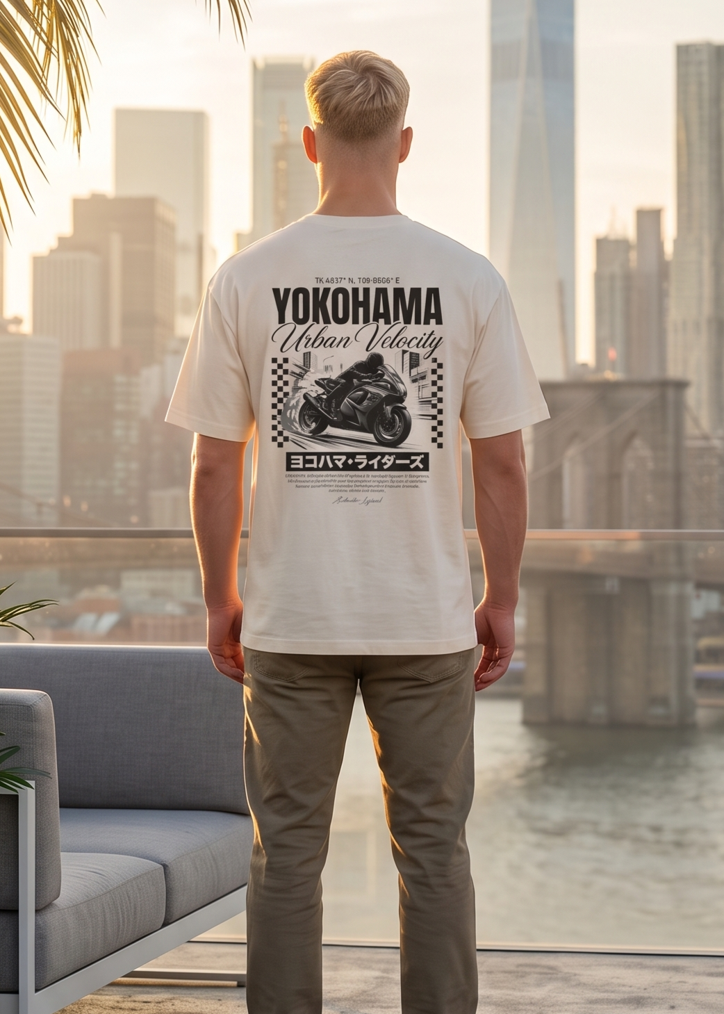 SOVA — 'Roadside' Minimal Graphic Boxy T-Shirt