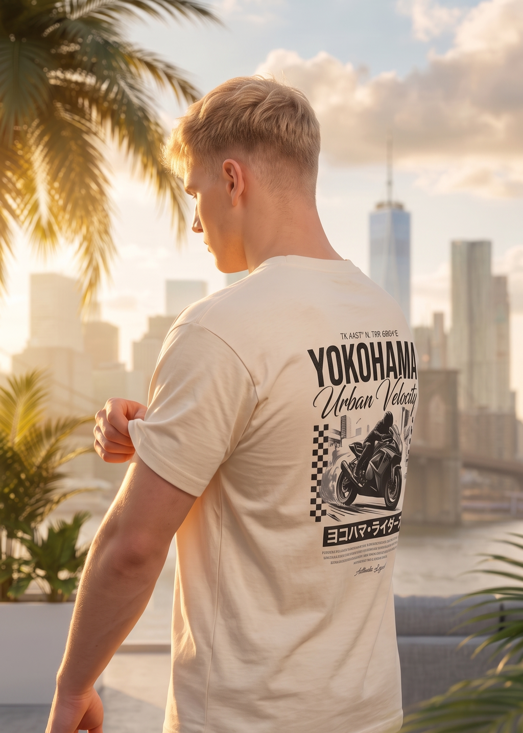 SOVA — 'Roadside' Minimal Graphic Boxy T-Shirt