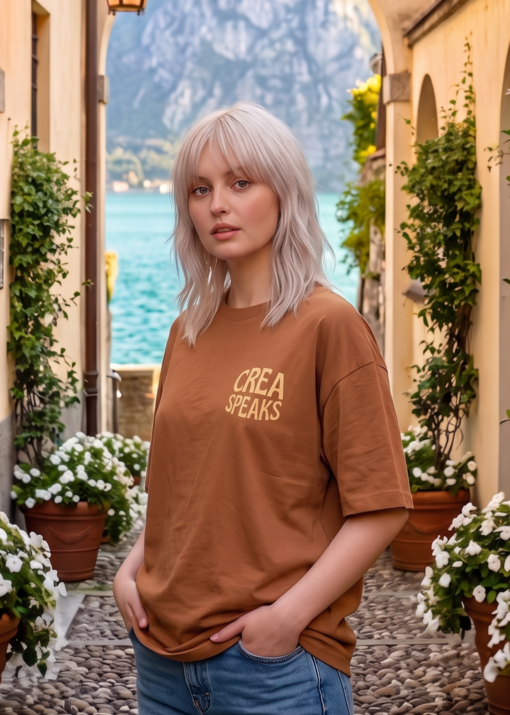 SOVA — Oversized Casual Graphic T-Shirt