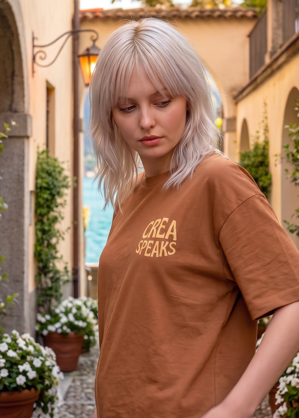 SOVA — Oversized Casual Graphic T-Shirt