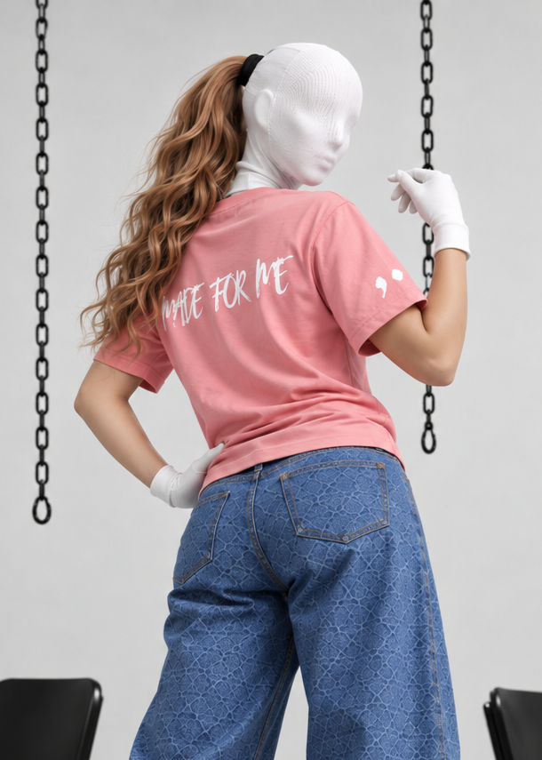 SOVA  — Pink "Made For Me" Graphic Tee